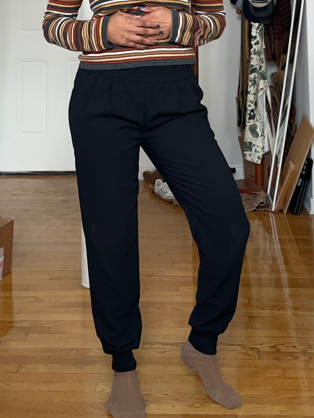 Joie Mariner crepe trousers, S, black - Picture 2 of 10